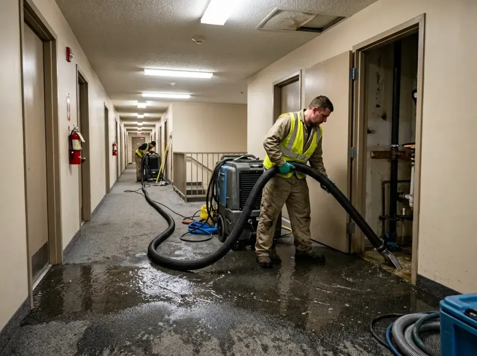multi-unit-apartment-hallway-f-005 — frequently asked questions, Emergency Burst Pipe Water Extraction & Removal in Eloy, AZ